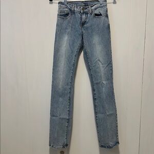 J.Galt Womens Light Blue Straight Jeans Size Small